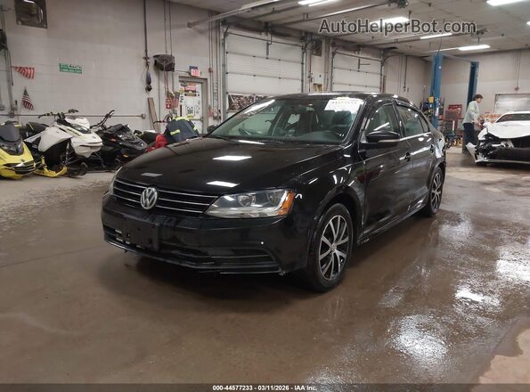 3VWDB7AJ1JM263119 2018 VOLKSWAGEN JETTA Черный Передняя левая четверть