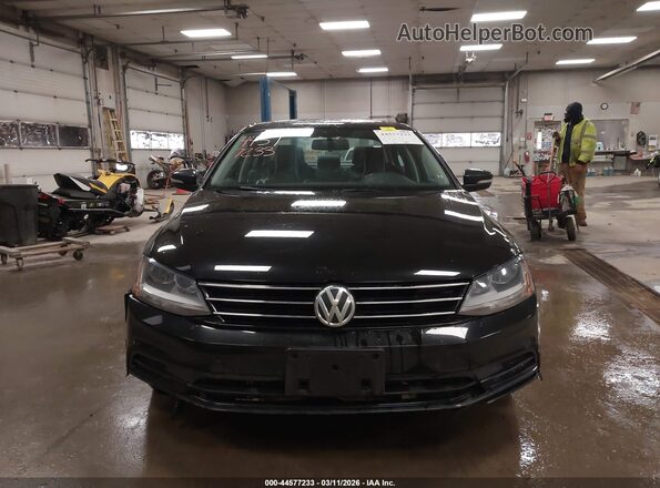 3VWDB7AJ1JM263119 2018 VOLKSWAGEN JETTA Черный Вид щитка приборов