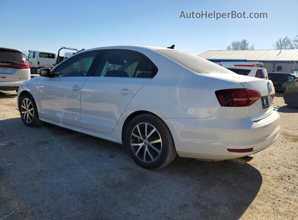 3VWDB7AJXHM338619 2017 VOLKSWAGEN JETTA Белый Задняя левая четверть