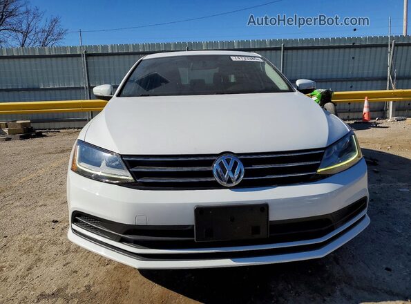 3VWDB7AJXHM338619 2017 VOLKSWAGEN JETTA Белый Вид спереди