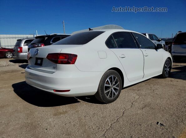 3VWDB7AJXHM338619 2017 VOLKSWAGEN JETTA Белый Задняя правая четверть
