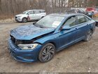 2020 Volkswagen Jetta 1.4t Sel Синий vin: 3VWEB7BU5LM043823