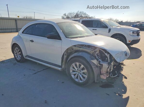3VWF17AT7HM616065 2017 VOLKSWAGEN BEETLE Белый Передняя правая четверть