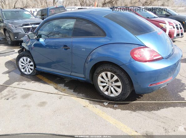 3VWF17AT9HM624264 2017 VOLKSWAGEN BEETLE Синий Задняя левая четверть