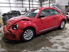 2018 Volkswagen Beetle 2.0t Coast/2.0t S Красный vin: 3VWFD7AT1JM707488