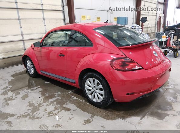 3VWFD7AT1JM707488 2018 VOLKSWAGEN BEETLE Красный Задняя левая четверть