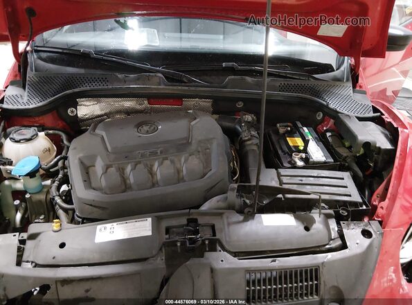 3VWFD7AT1JM707488 2018 VOLKSWAGEN BEETLE Красный Вид сзади