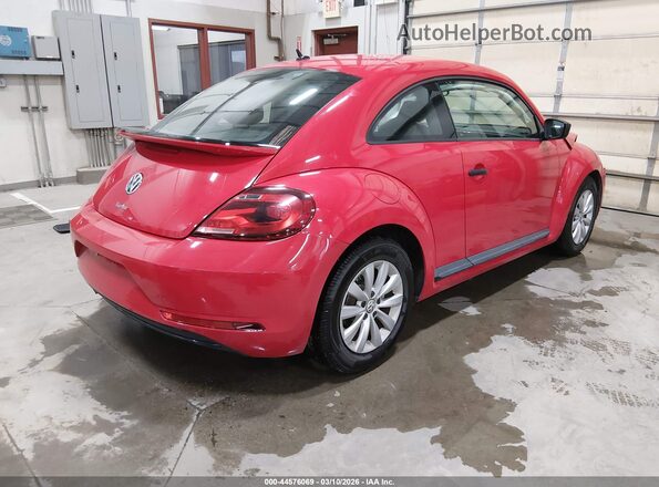 3VWFD7AT1JM707488 2018 VOLKSWAGEN BEETLE Красный Задняя правая четверть
