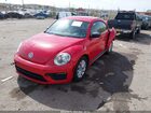 2018 Volkswagen Beetle 2.0t Coast/2.0t S Красный vin: 3VWFD7AT3JM704785