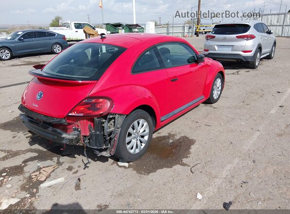 3VWFD7AT3JM704785 2018 VOLKSWAGEN BEETLE Красный Задняя правая четверть