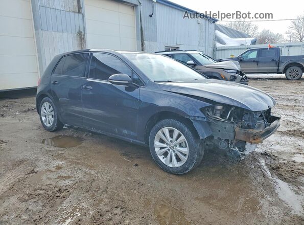 3VWG57AU5MM007844 2021 VOLKSWAGEN GOLF Black Przód prawy