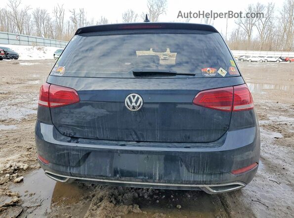 3VWG57AU5MM007844 2021 VOLKSWAGEN GOLF Black Widok z tyłu