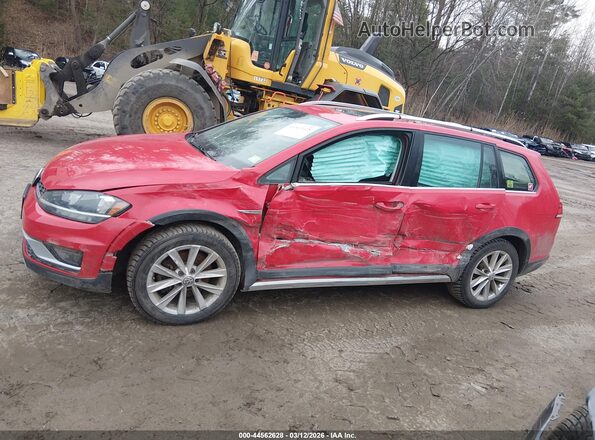 3VWH17AU2JM754202 2018 VOLKSWAGEN GOLF Красный Панорамный вид салона 360°