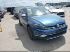 2018 Volkswagen Golf Alltrack Tsi S/tsi Se/tsi Sel Blue vin: 3VWH17AU3JM750093