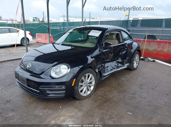 3VWJD7AT2JM702343 2018 VOLKSWAGEN BEETLE Черный Передняя левая четверть