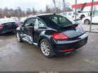 2018 Volkswagen Beetle 2.0t Se Черный vin: 3VWJD7AT2JM702343