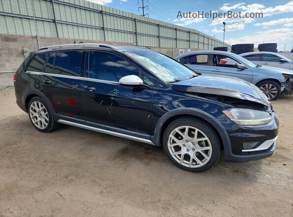 3VWM17AU4JM756855 2018 VOLKSWAGEN GOLF Черный Передняя правая четверть