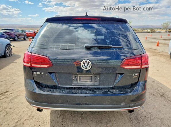 3VWM17AU4JM756855 2018 VOLKSWAGEN GOLF Черный Вид сзади