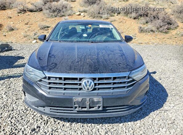3VWN57BU5KM261119 2019 VOLKSWAGEN JETTA Черный Вид спереди