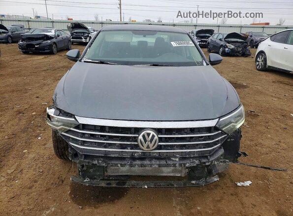 3VWN57BU9KM090360 2019 VOLKSWAGEN JETTA Gray Դիմացի տեսք