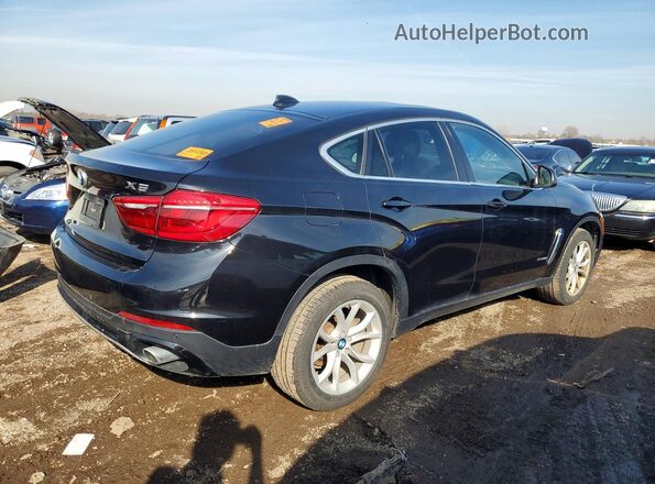 5UXKU2C51G0N80271 2016 BMW X6 Черный Передняя правая четверть