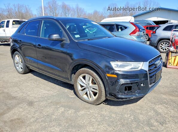 WA1ECCFS0HR003960 2017 AUDI Q3 Black Вид спереду