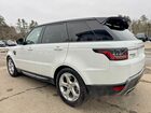 2019 Land Rover Range Rover Sport Hse Белый vin: SALWR2RV2KA423131