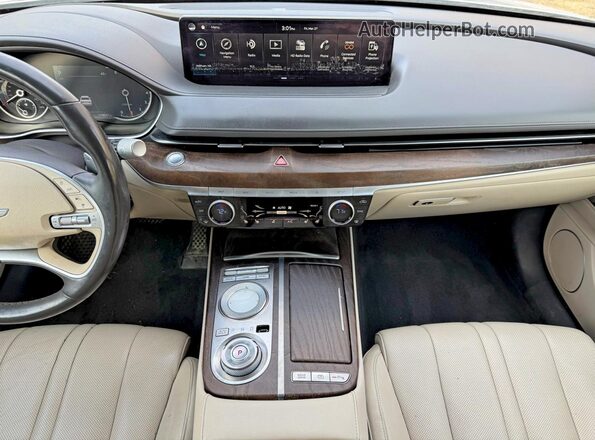 KMTGB4SC2NU092298 2022 GENESIS G80 Белый Вид подкапотного пространства