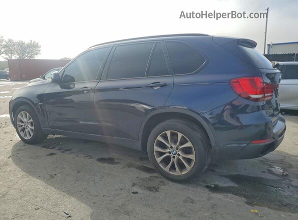 5UXKR0C52G0P34055 2016 BMW X5 Синий Задняя правая четверть