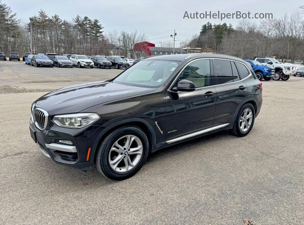 5UXTR9C59JLC75432 2018 BMW X3 Зеленый Задняя правая четверть