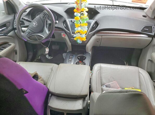 5J8YD3H33JL007646 2018 ACURA MDX Серебряный Вид щитка приборов
