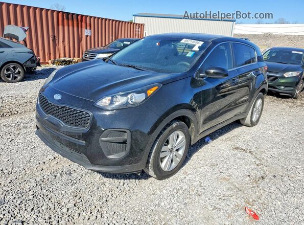 KNDPM3AC5K7626344 2019 KIA SPORTAGE Black Հետևի ձախ