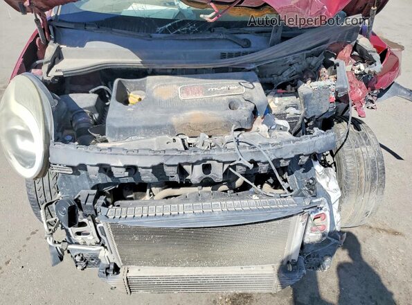 ZFBCFADH4GZ037434 2016 FIAT 500L Бордовый Вид наклейки с VIN-кодом