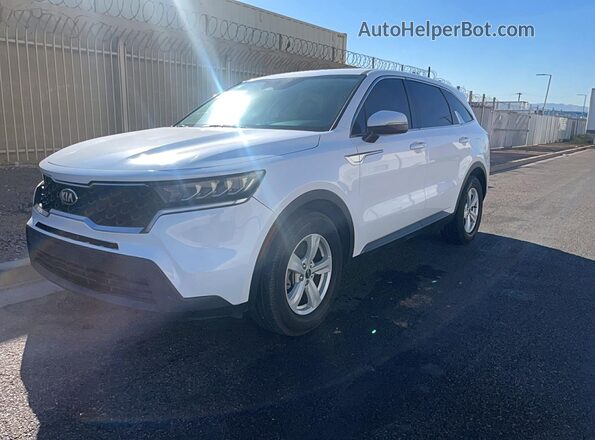 5XYRG4LC2MG007774 2021 KIA SORENTO White Задня права чверть