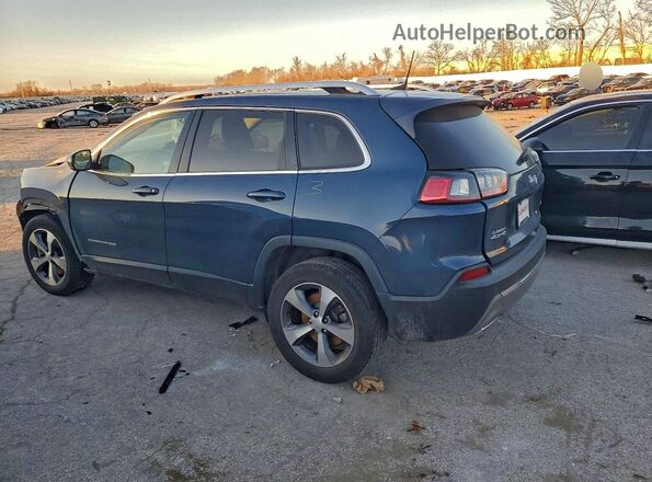 1C4PJMDXXMD118548 2021 JEEP CHEROKEE Бирюзовый Задняя правая четверть