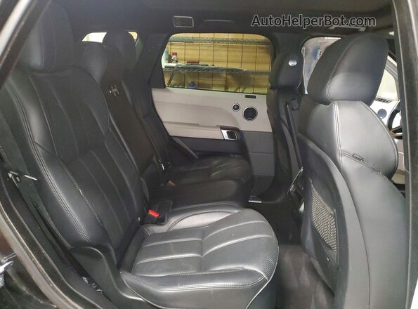 SALWR2VF1GA544299 2016 LAND ROVER RANGE ROVER Черный Вид задней части салона