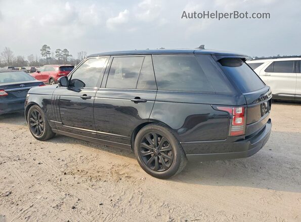 SALGS2PF3GA305634 2016 LAND ROVER RANGE ROVER Black Rear right