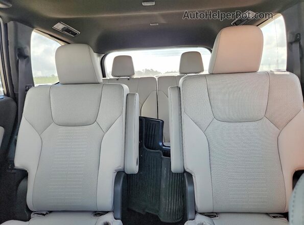 5TDAAAB60SS031015 2025 LEXUS TX Gray Vista interior trasera