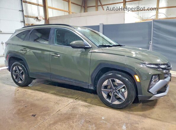 5NMJBCDE3TH661919 2026 HYUNDAI TUCSON Зеленый Передняя правая четверть