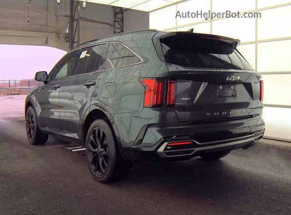 5XYRKDLF9NG112970 2022 KIA SORENTO Black Front right