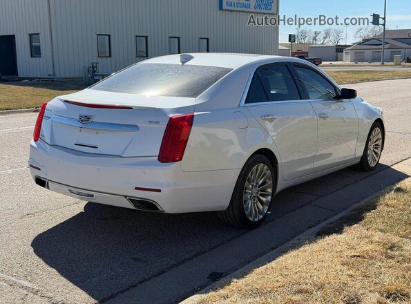 1G6AX5SS3K0143154 2019 CADILLAC CTS Белый Вид спереди