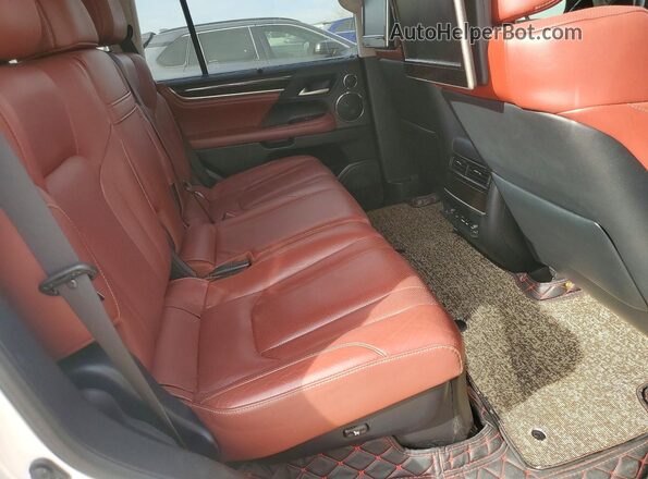 JTJHY7AX2K4285258 2019 LEXUS LX White Вид підкапотного простору