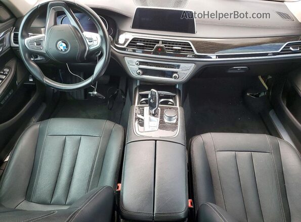 WBA7E2C5XHG740075 2017 BMW OTHER Gray Widok zestawu wskaźników
