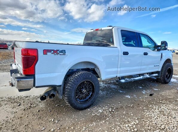 1FT8W3BT4NEF16687 2022 FORD F350 Белый Передняя правая четверть