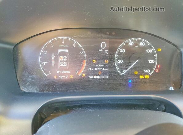 3CZRZ1H33PM739902 2023 HONDA HR-V White Հետևի նստատեղերի տեսք