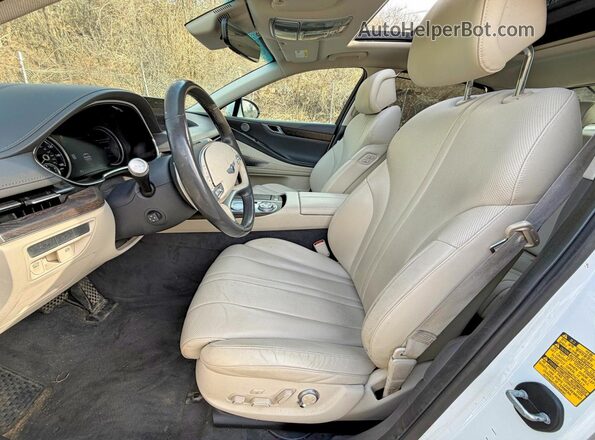 KMTGB4SC2NU092298 2022 GENESIS G80 Белый Вид наклейки с VIN-кодом