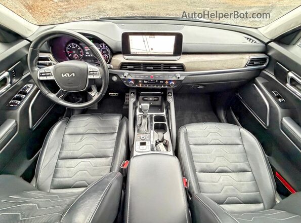 5XYP5DHC1NG217368 2022 KIA TELLURIDE Черный Вид задних сидений