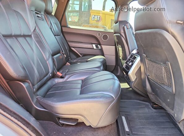 SALWR2FV4HA132420 2017 LAND ROVER RANGE Silver Widok komory silnika