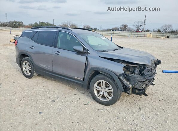 3GKALMEX9KL171798 2019 GMC TERRAIN Серый Вид спереди