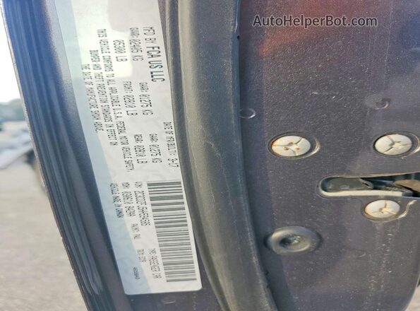 2C3CDZFJ5HH594585 2017 DODGE CHALLENGER Серый Вид наклейки с VIN-кодом